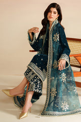 Jazmin | VVF D-2 | Embroidered Velvet Formal
