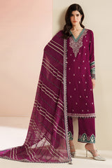 Jazmin | VVF D-6 | Embroidered Velvet Formal