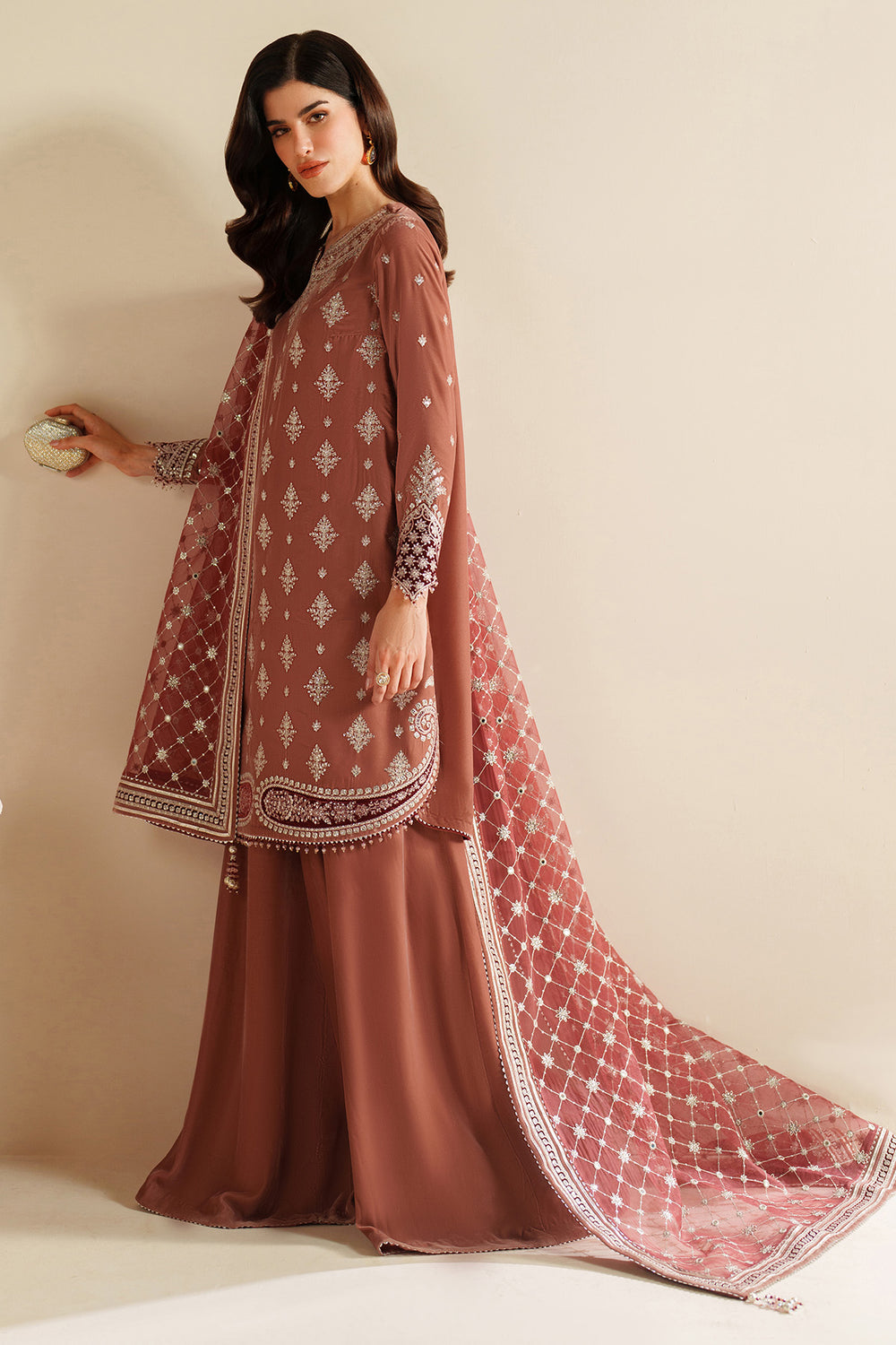 Jazmin | VVF D-3 | Embroidered Velvet Formal