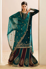 Jazmin | VVF D-8 | Embroidered Velvet Formal