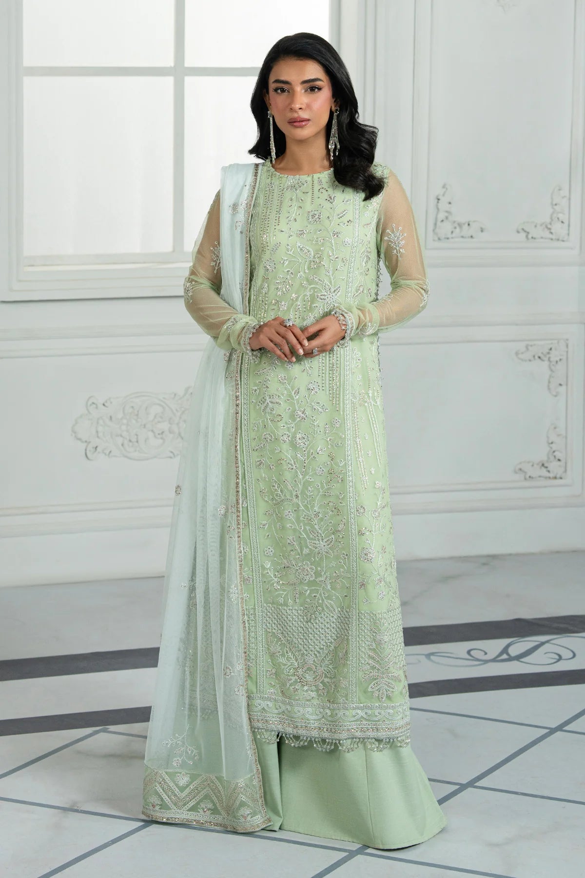 Zarif | ZRI-04 YASMIN | Inara Unstitched Formals'25