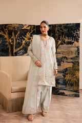 Organza embroidered dupatta of Emaan Adeel ELAI