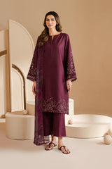 Digitally printed silk dupatta from Iznik Exclusive Lawn