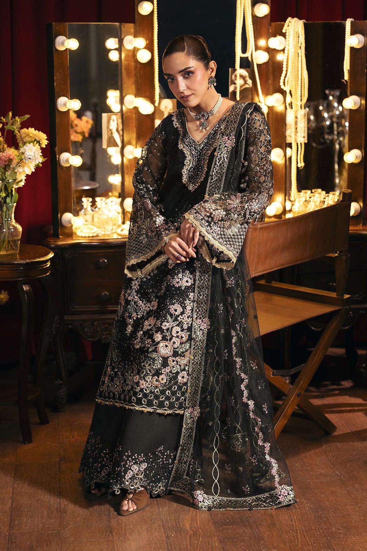 Elaf | THE FORMAL HANDWORK '26 | Embroidered Organza - EHM-05 MASQUERADE