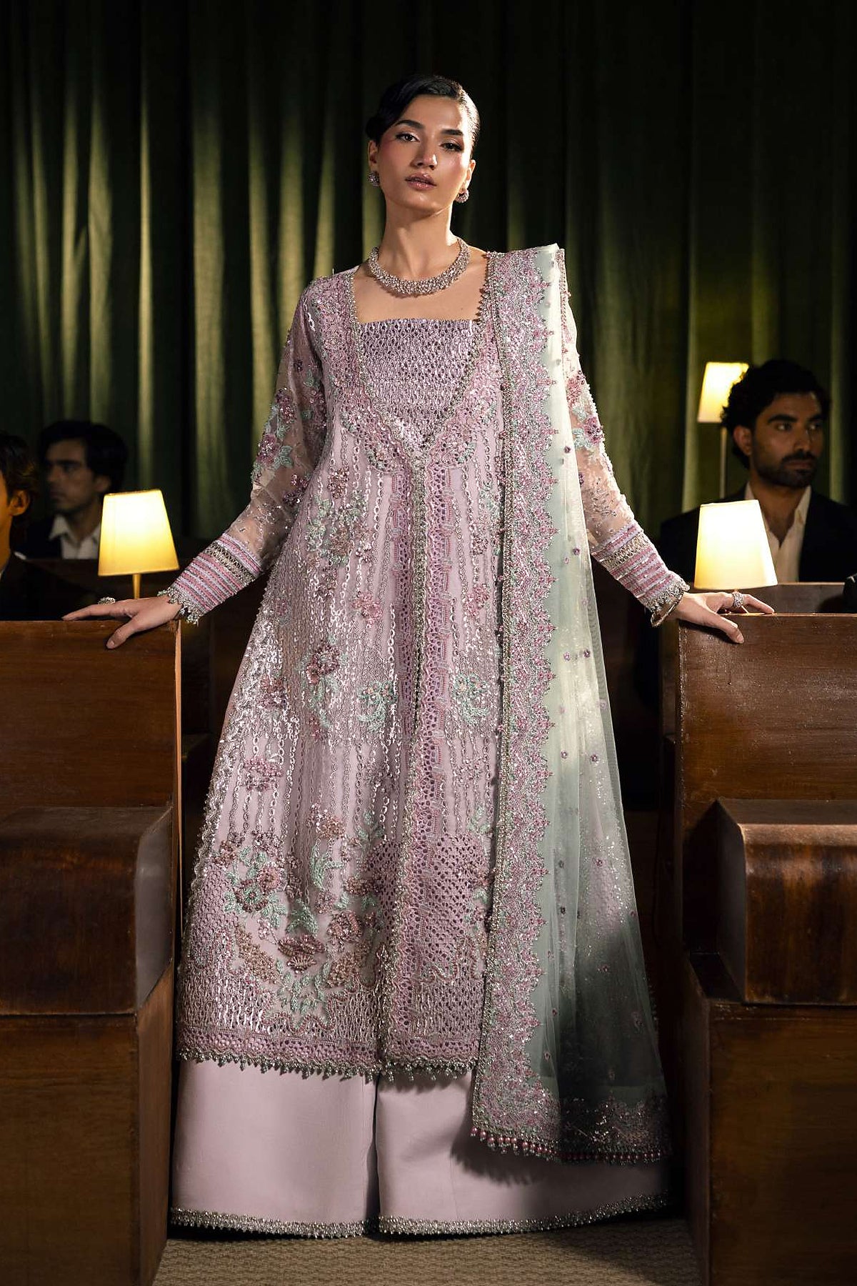 Elaf | THE FORMAL HANDWORK '26 | Embroidered Organza - EHM-09 OPHELIA
