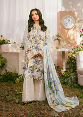Digital Print Detail – Elaf Lawn’25