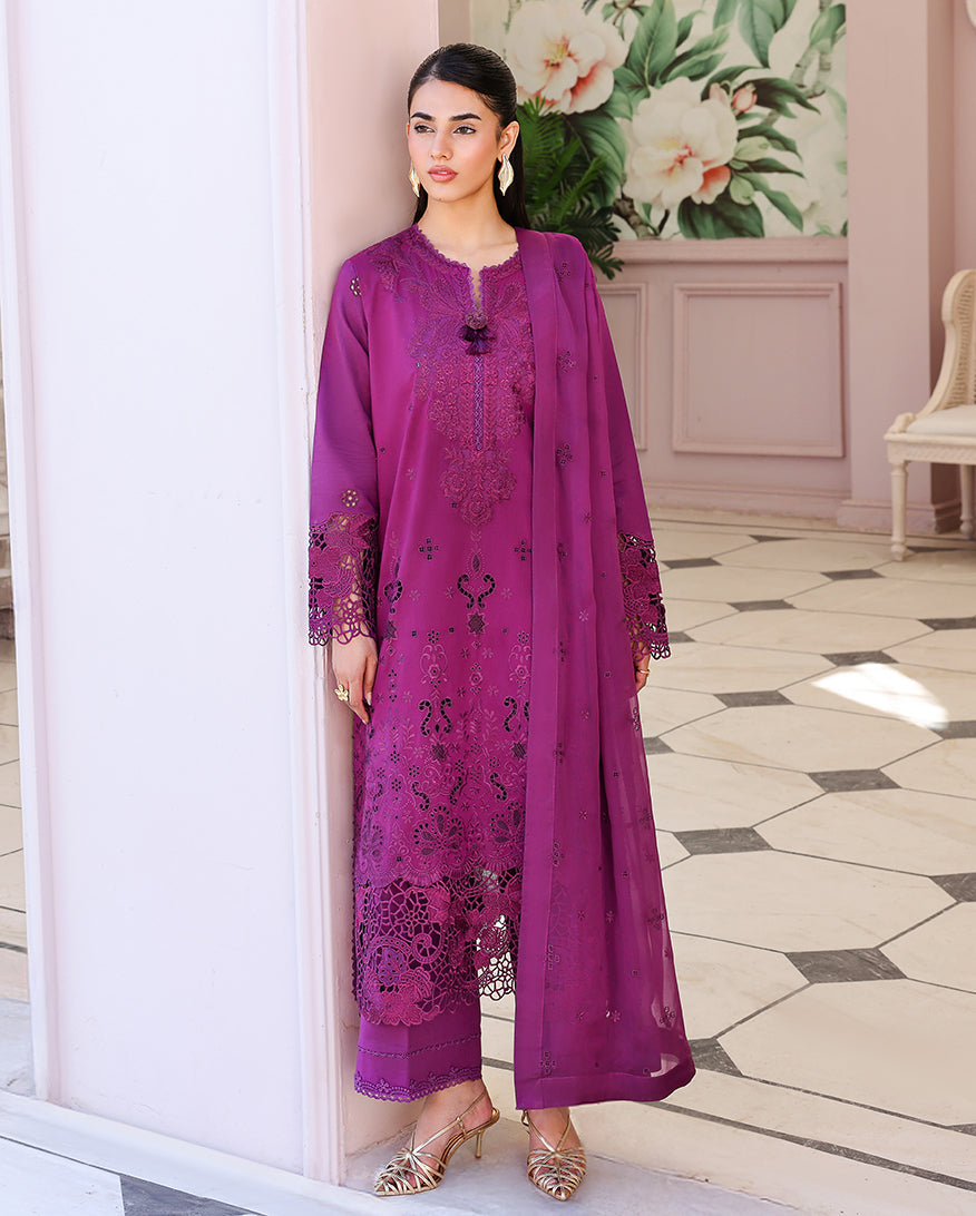 Veil Of Summer | Chikankari Edit By Roheenaz | Elan Bloom