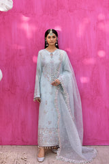 Emaan Adeel CEALINA – Empress Wedding Formals'25 embroidered organza dress