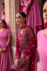 Emaan Adeel Empress Wedding Formals’25 KASYRA – organza borders and chiffon dupatta

