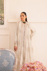 Embroidered lace and sleeves border details on EZELLE