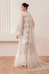 Embroidered net back panel of Baroque UF-703