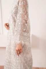 Embroidered net sleeves for Baroque UF-703 dress