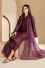 Embroidered organza lace for sleeves in UE-463