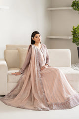 Embroidered silk jacket front left and right panels – Nisa