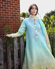Solace | Ombre Chikankari By Mushq | Ethereal Pause