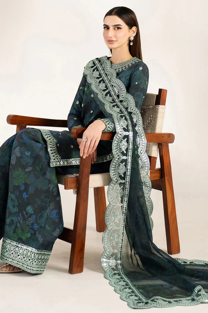Farasha Alora Charm Fiorella Formals ’25 embroidered raw silk dress