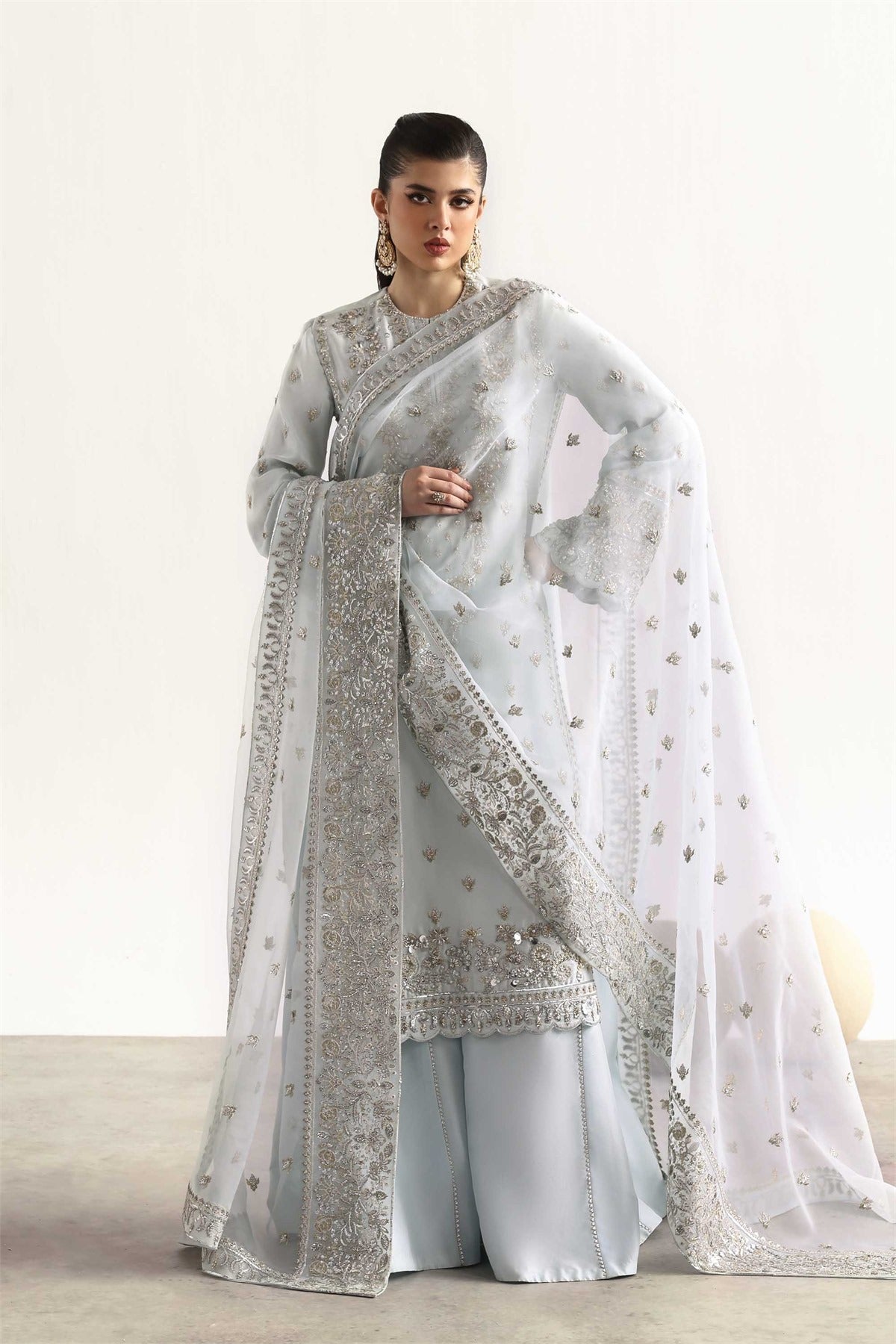 Akbar Aslam Wedding Collection | Fawn