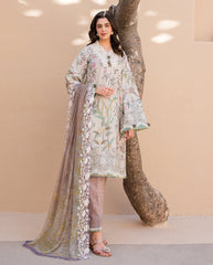 Roheenaz Summer in Bloom | Printed Lawn | Flora Grace