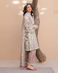 Roheenaz Summer in Bloom | Printed Lawn | Flora Grace