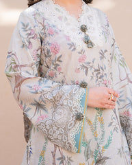Roheenaz Summer in Bloom | Printed Lawn | Flora Grace
