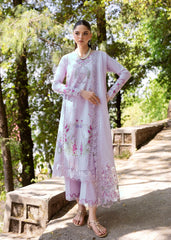 Front side embroidered panels of FAYE 7-A from Bloom Lawn'25