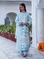 Mahnur Gul Luxury Lawn '26 | G-006 | 3 PC Lawn