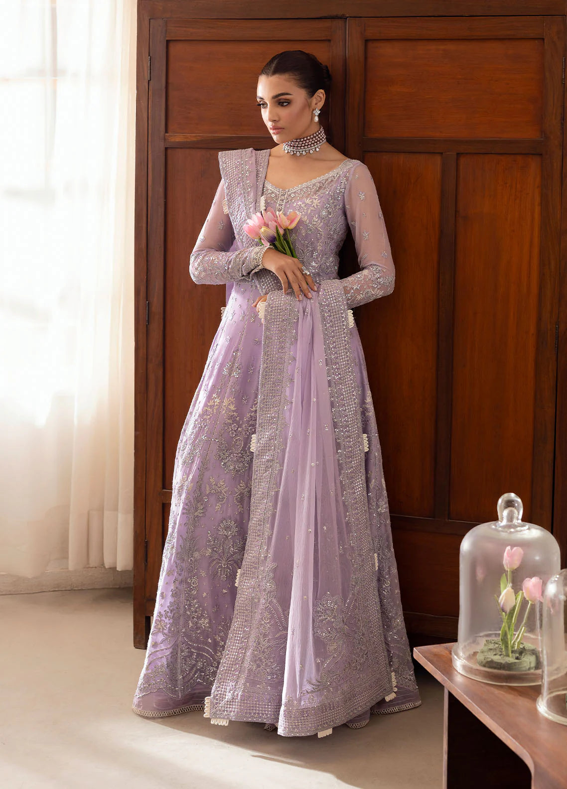 Gulaal | Pareesa | Embroidered Chiffon
