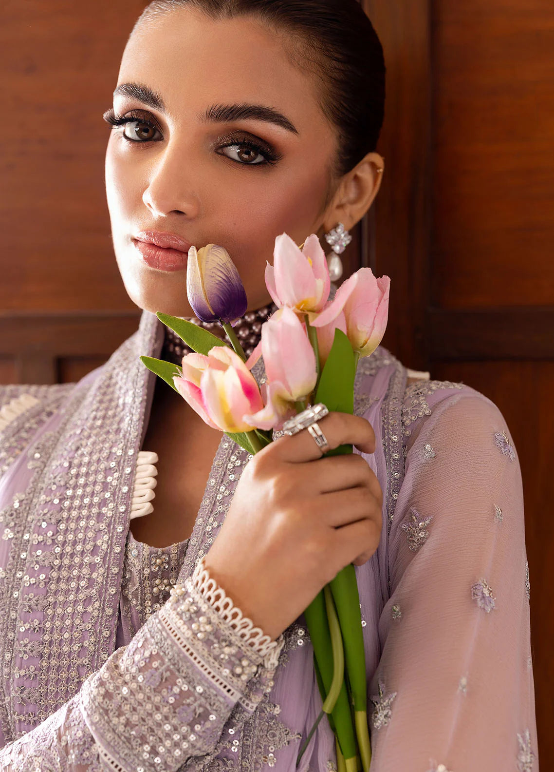 Gulaal | Pareesa | Embroidered Chiffon