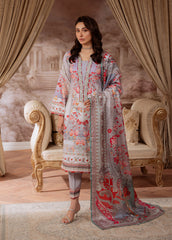 Gulaal | Velouré Printed Silk | Twilight Elegance SKU:GS - 05