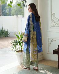 Roheenaz Whispered Florals Unstitched Volume 2 | Gentle Petals