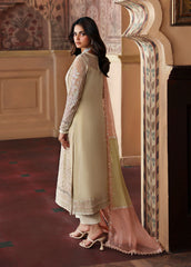 Gulaal Fareyah embroidered chiffon outfit – Evayna Festive'25