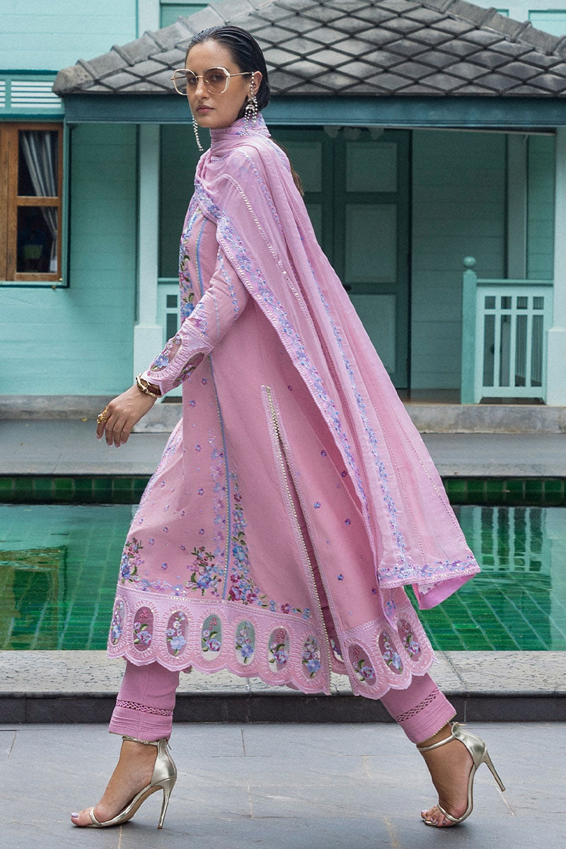 Mushq | Nuvera Unstitched Raw Silk | Leore