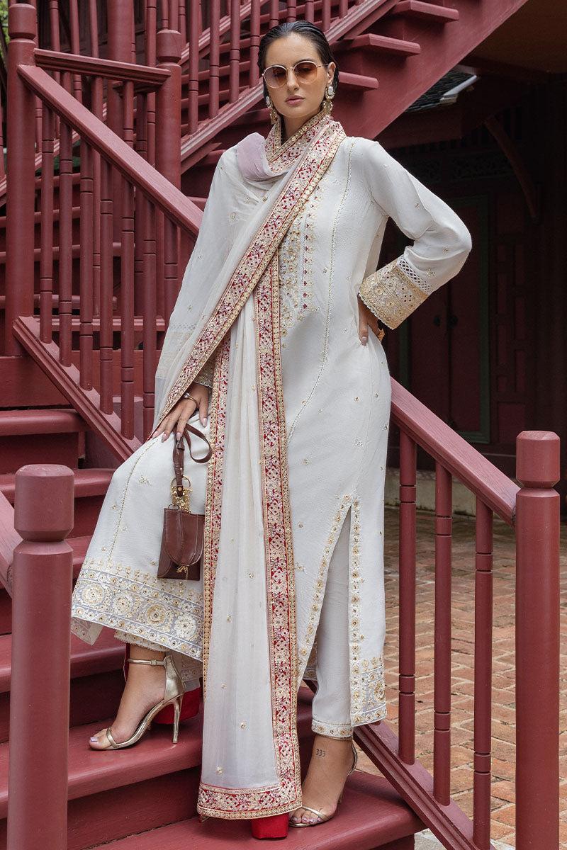 Mushq | Nuvera Unstitched Raw Silk | Elnaz