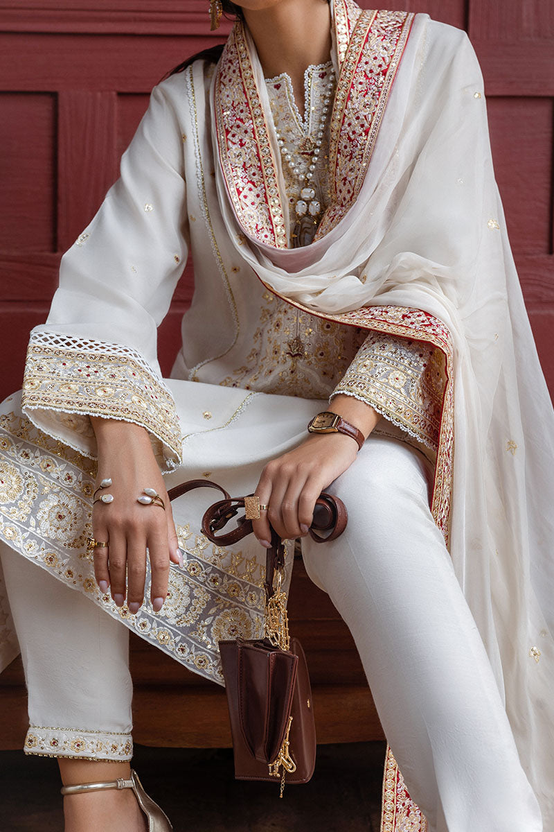 Mushq | Nuvera Unstitched Raw Silk | Elnaz