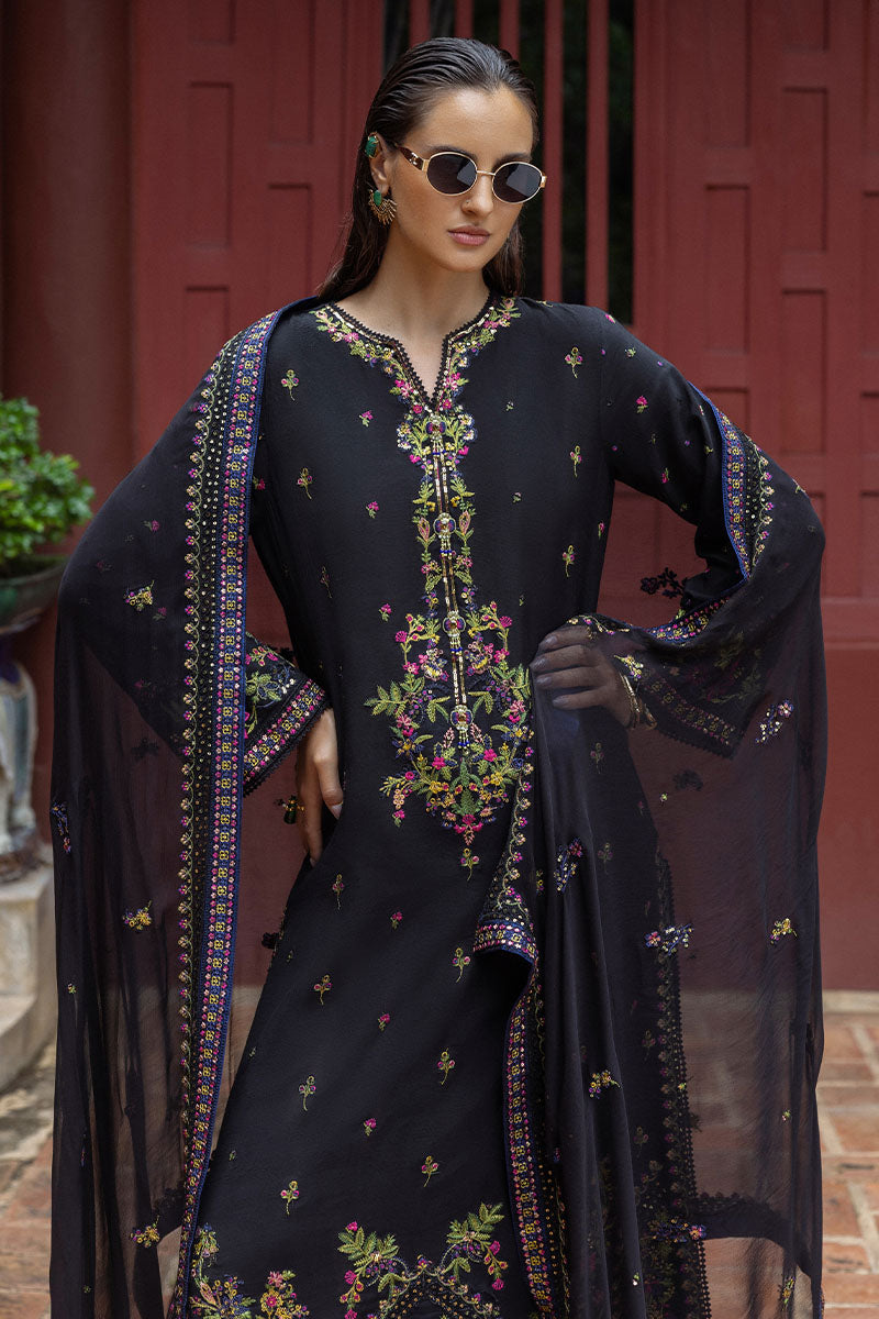 Mushq | Nuvera Unstitched Raw Silk | Onyxa