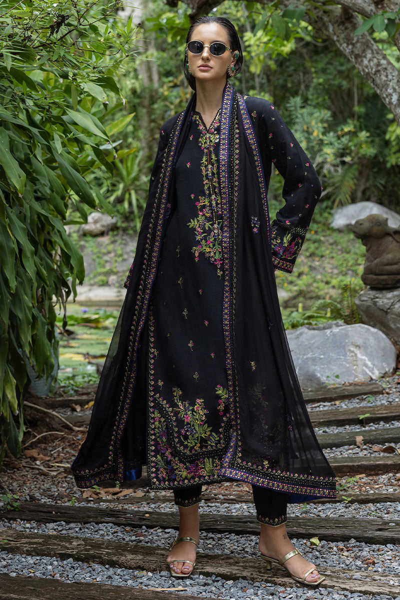 Mushq | Nuvera Unstitched Raw Silk | Onyxa