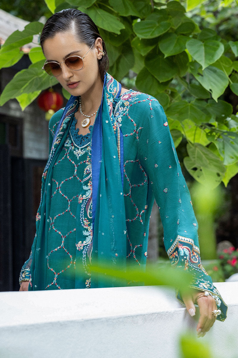 Mushq | Nuvera Unstitched Raw Silk | Valene