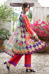 Mushq | Carmin Rosa | Mirasol Printed Cambric