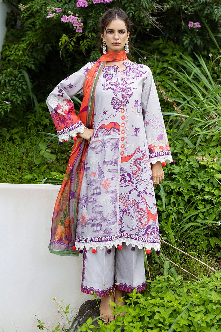 Mushq | Luna Plata | Mirasol Printed Cambric