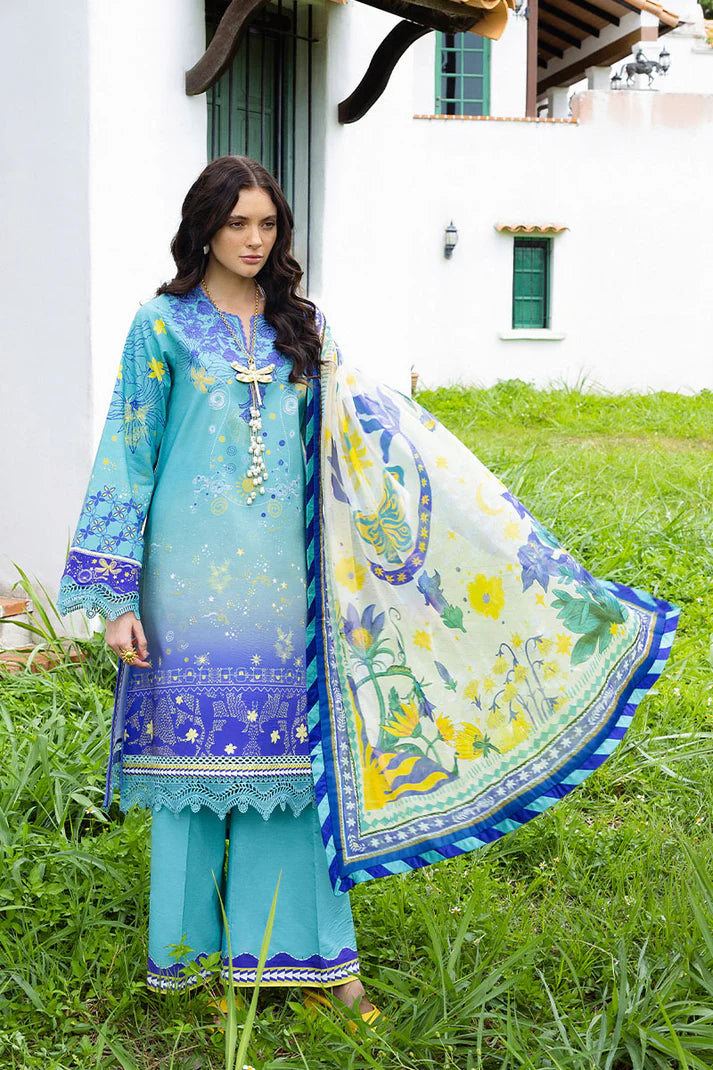Mushq | Mar Azul | Mirasol Printed Cambric