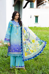 Mushq | Mar Azul | Mirasol Printed Cambric