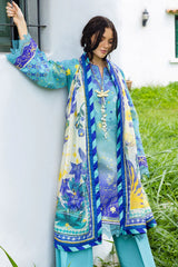Mushq | Mar Azul | Mirasol Printed Cambric