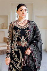 Hand-embellished embroidered sleeves of Ramsha H-503

