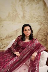 Highway Fashion Zarif Falek red bridal wedding outfit Pakistan