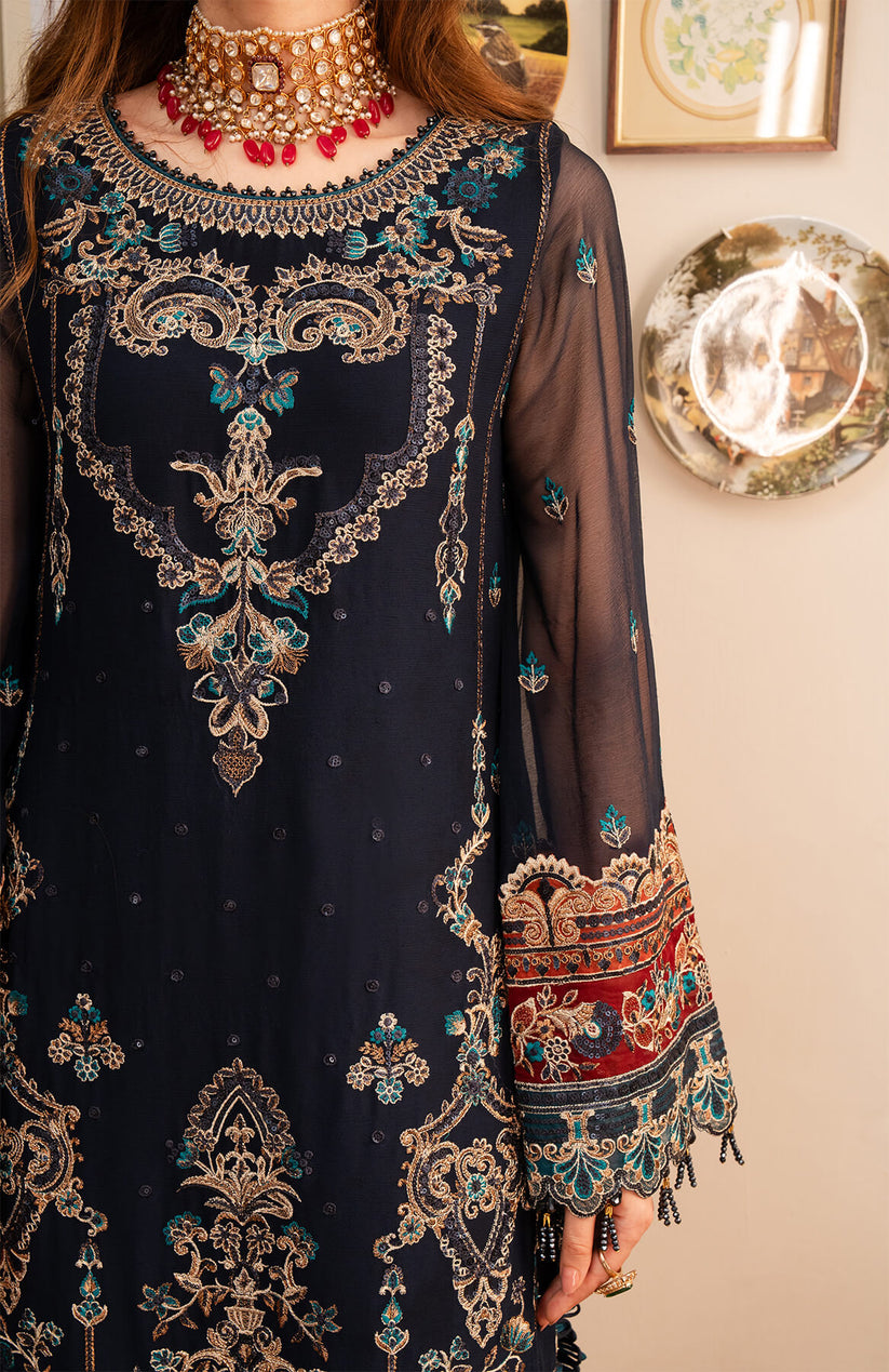 Noor Jahan Luxury Chiffon'24 By Imrozia I-201 Husn