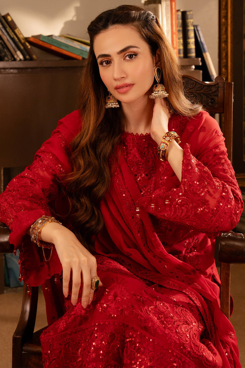 Noor Jahan Luxury Chiffon'24 By Imrozia I-205 Zaib