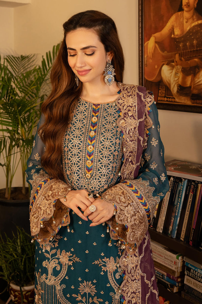 Noor Jahan Luxury Chiffon'24 By Imrozia I-208 Aaina