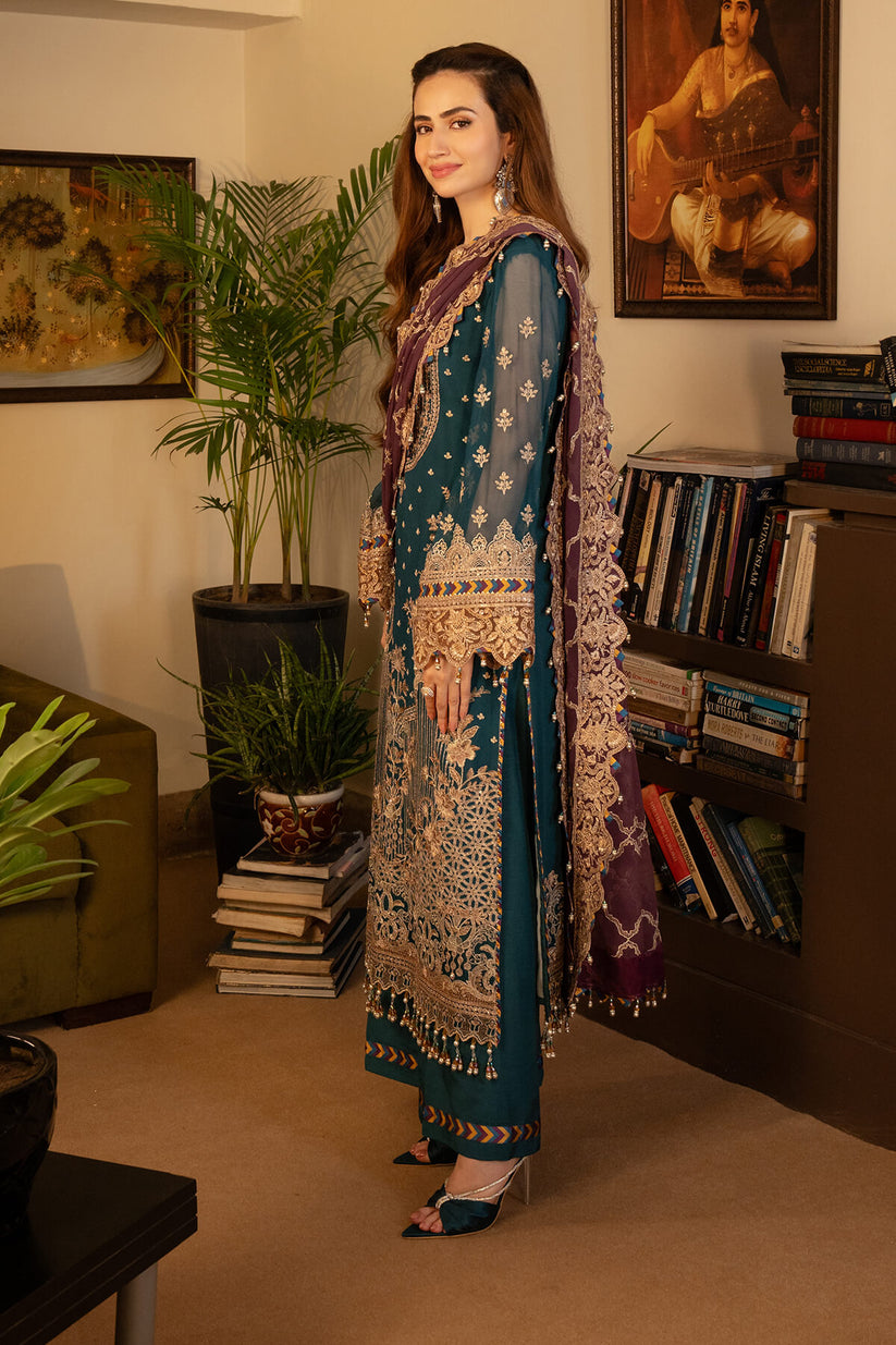 Noor Jahan Luxury Chiffon'24 By Imrozia I-208 Aaina