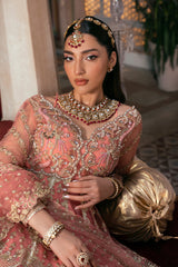 Organza border detailing on Imrozia Premium Khushbu