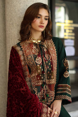 CHARIZMA POSHIMA VOL 3 2025 WINTER | 3-pc Unstitched Embroidered Dyed Leather Shirt PSW5-17